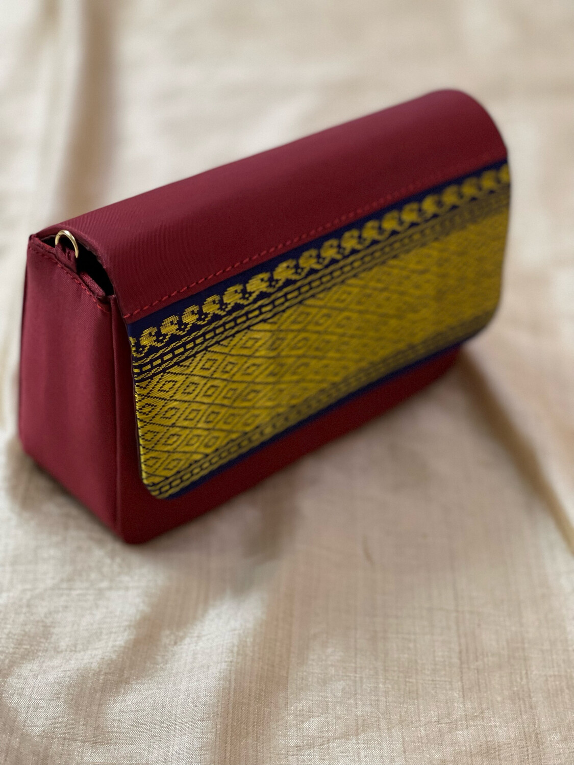 Marron And Navy Blue