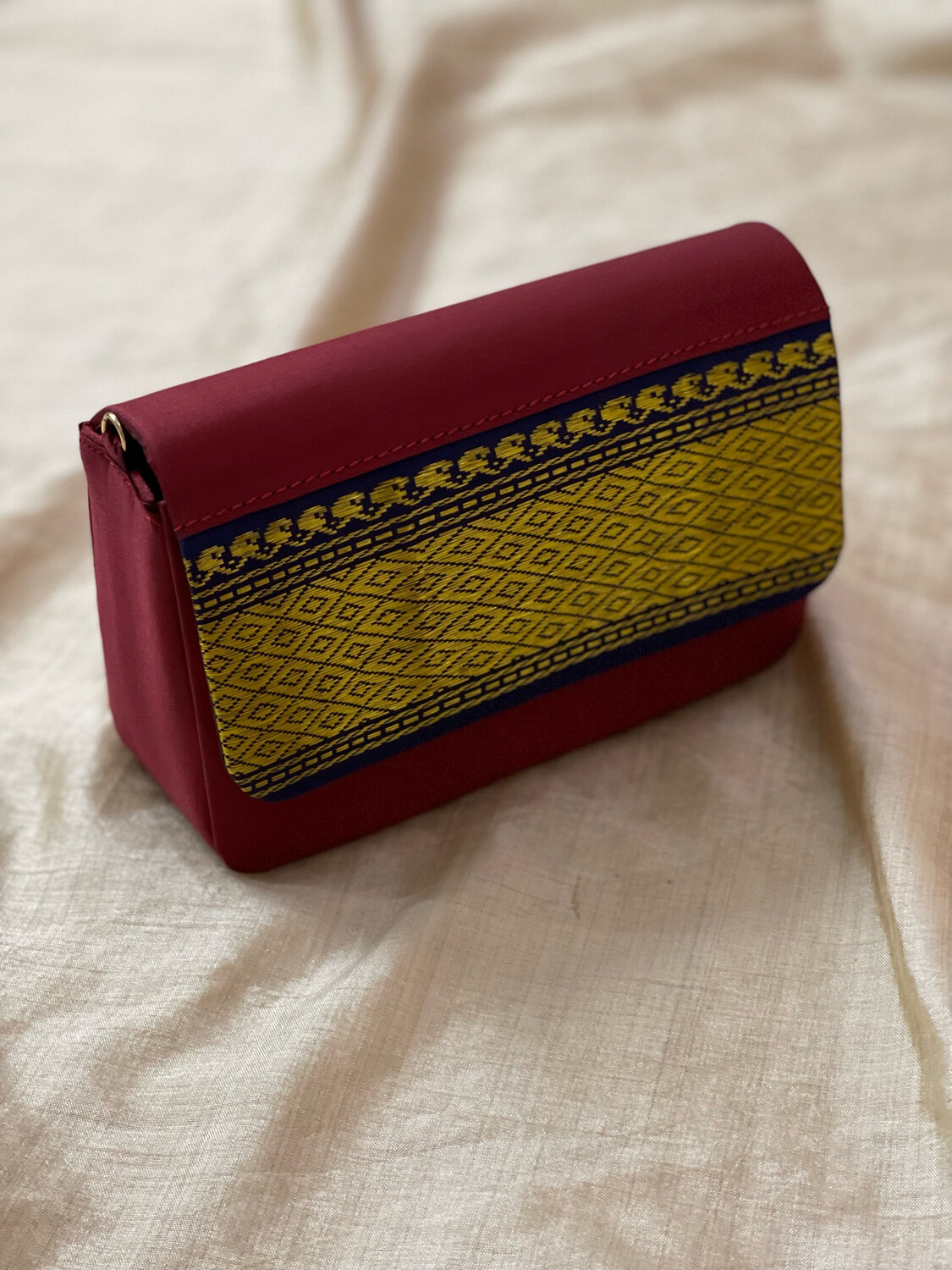 Marron And Navy Blue