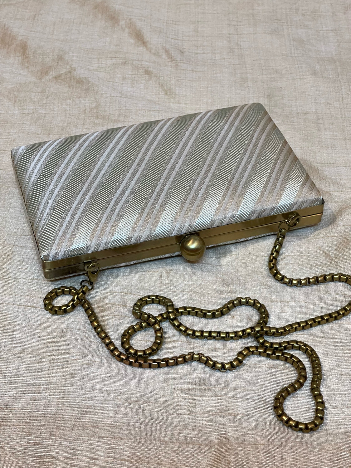 Off White Cross Stripes