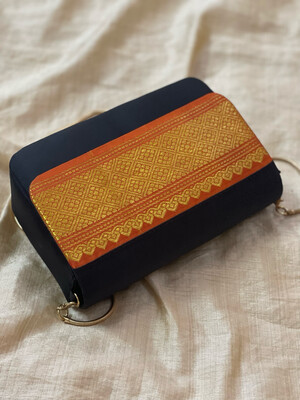 Black With Orange