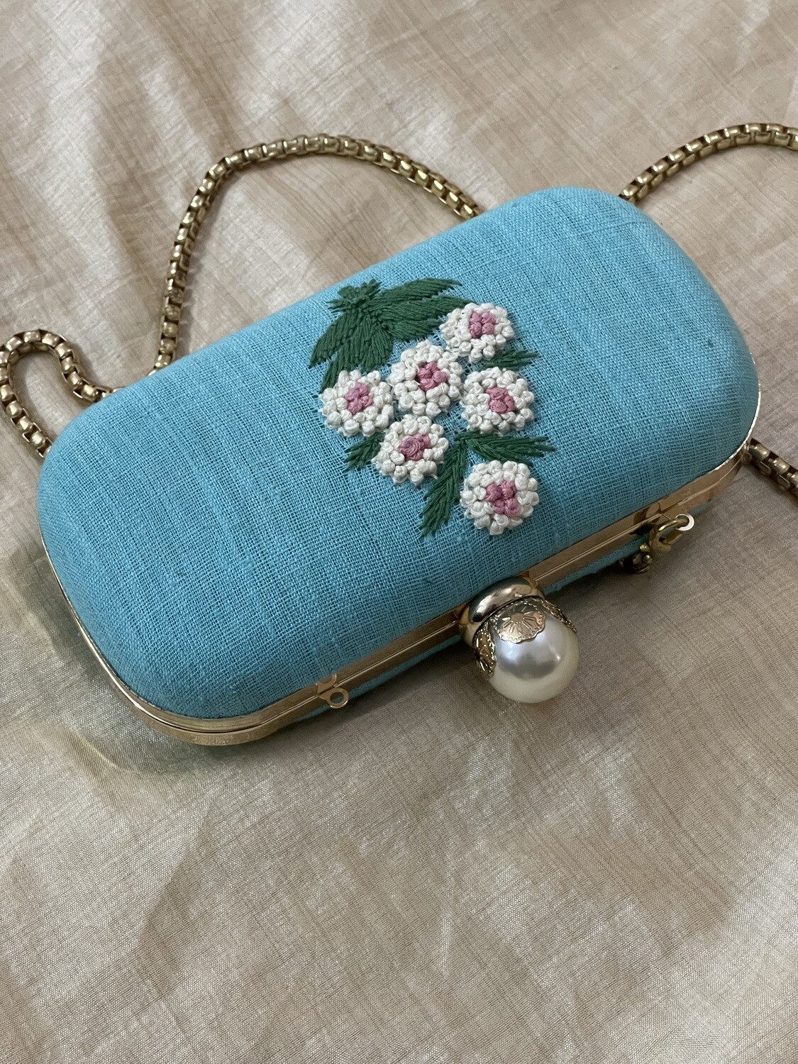 Sky Blue with Dandelions