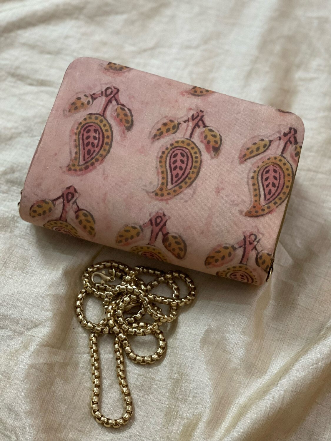 Baby Pink Paisley