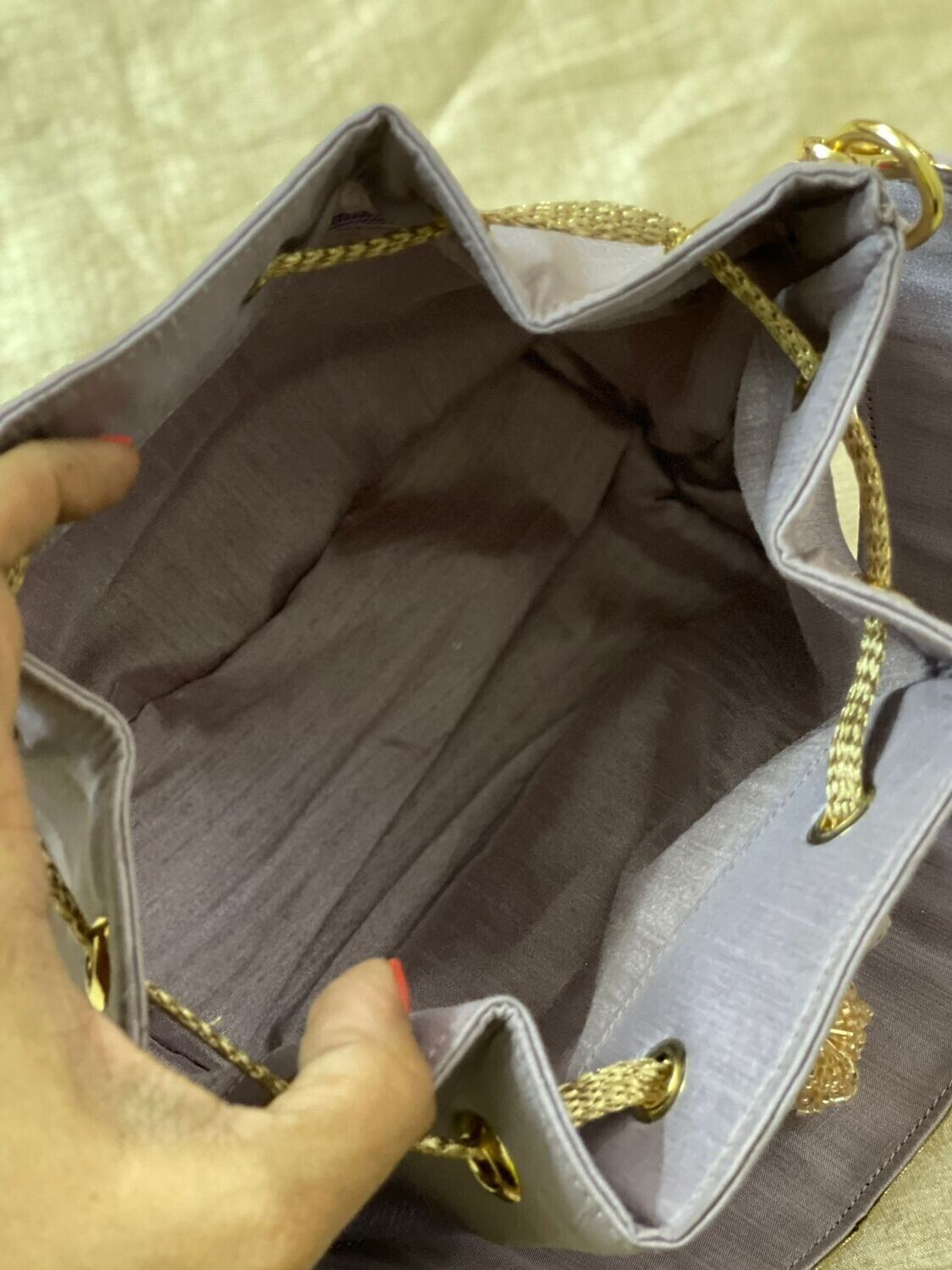 Lavender Mini Bucket bag