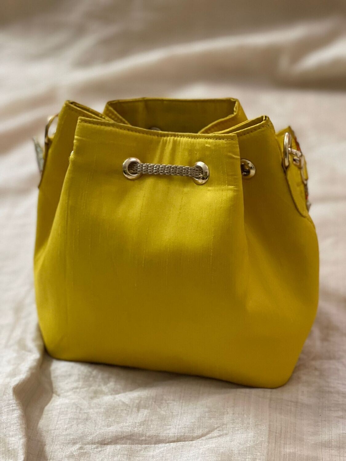 Sunflower Yellow Mini Bucket bag