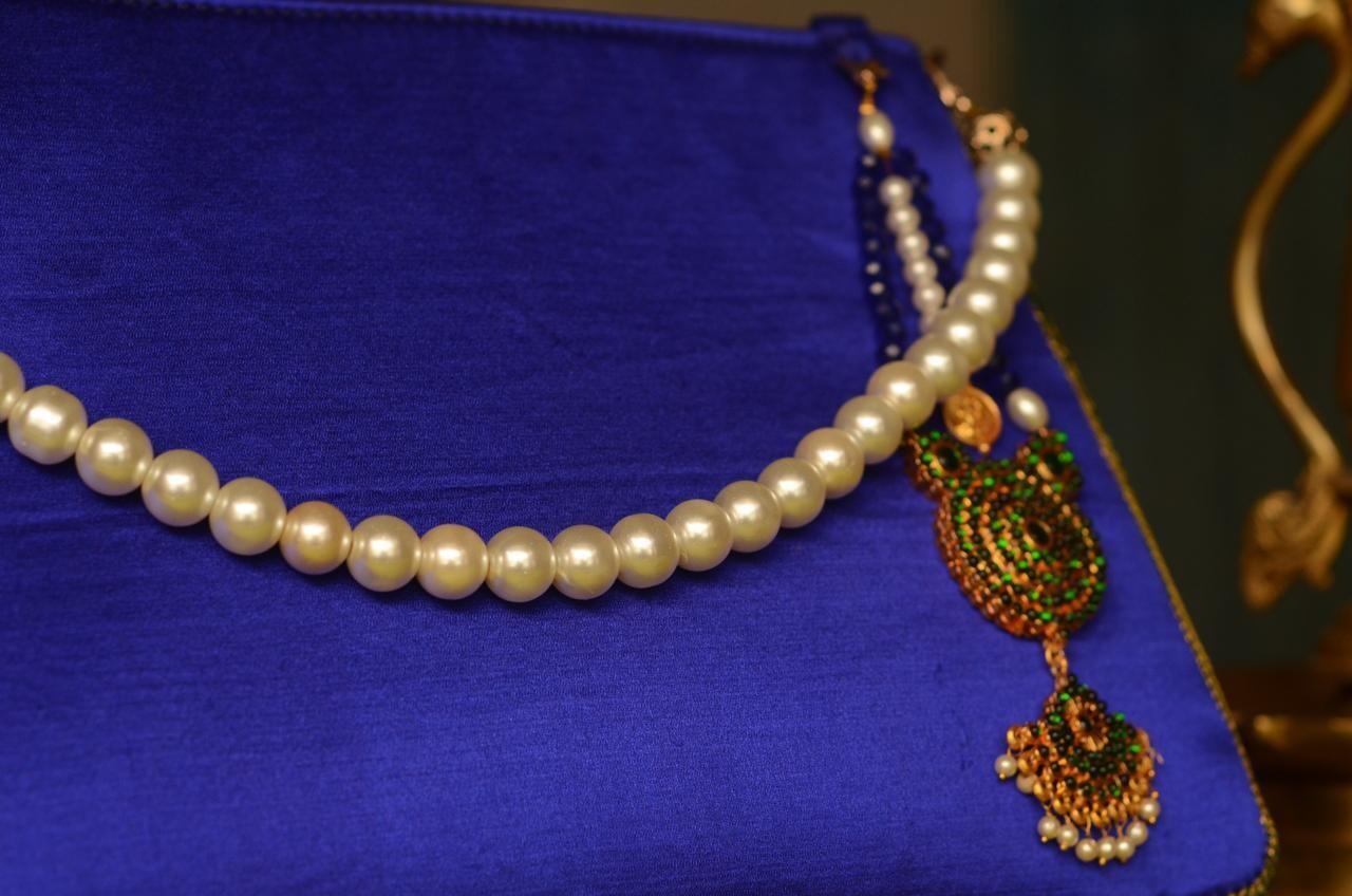 Royal Blue Handbag