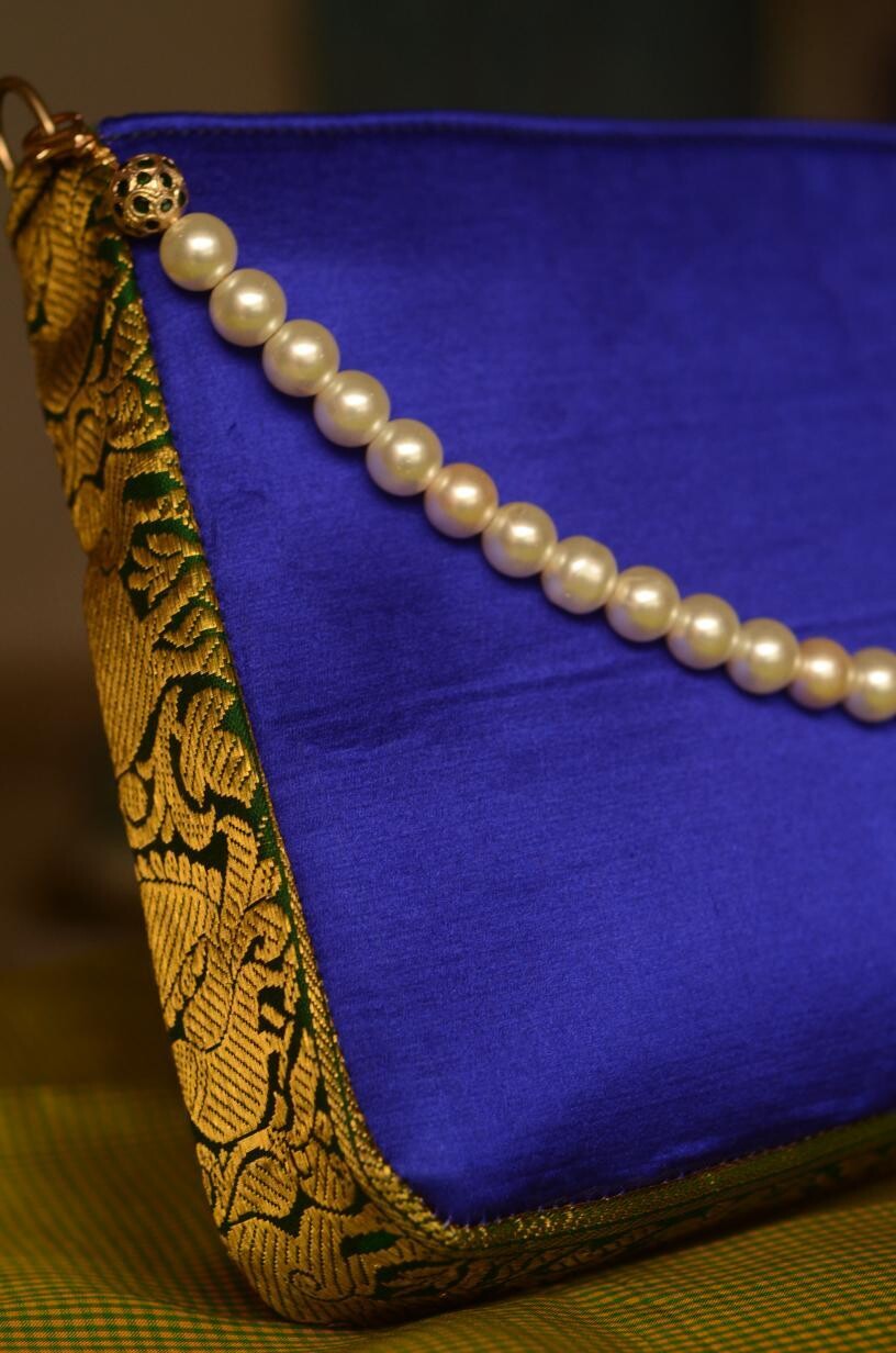 Royal Blue Handbag