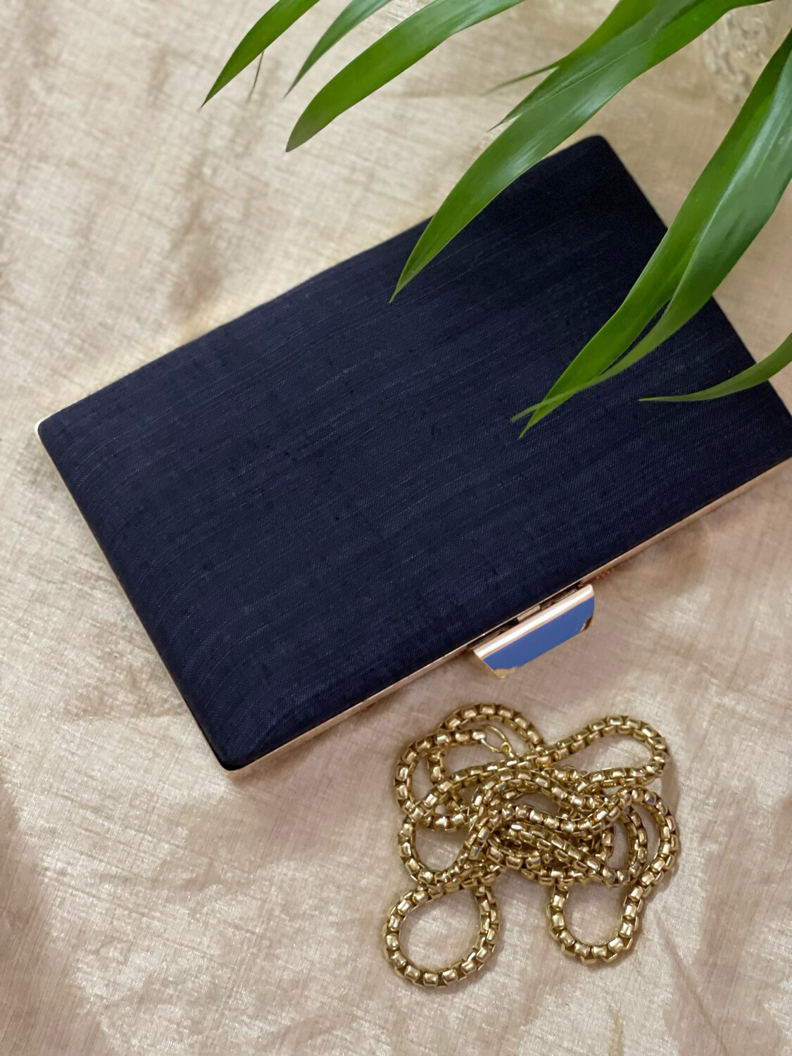 Rudraskham Navy Blue Back