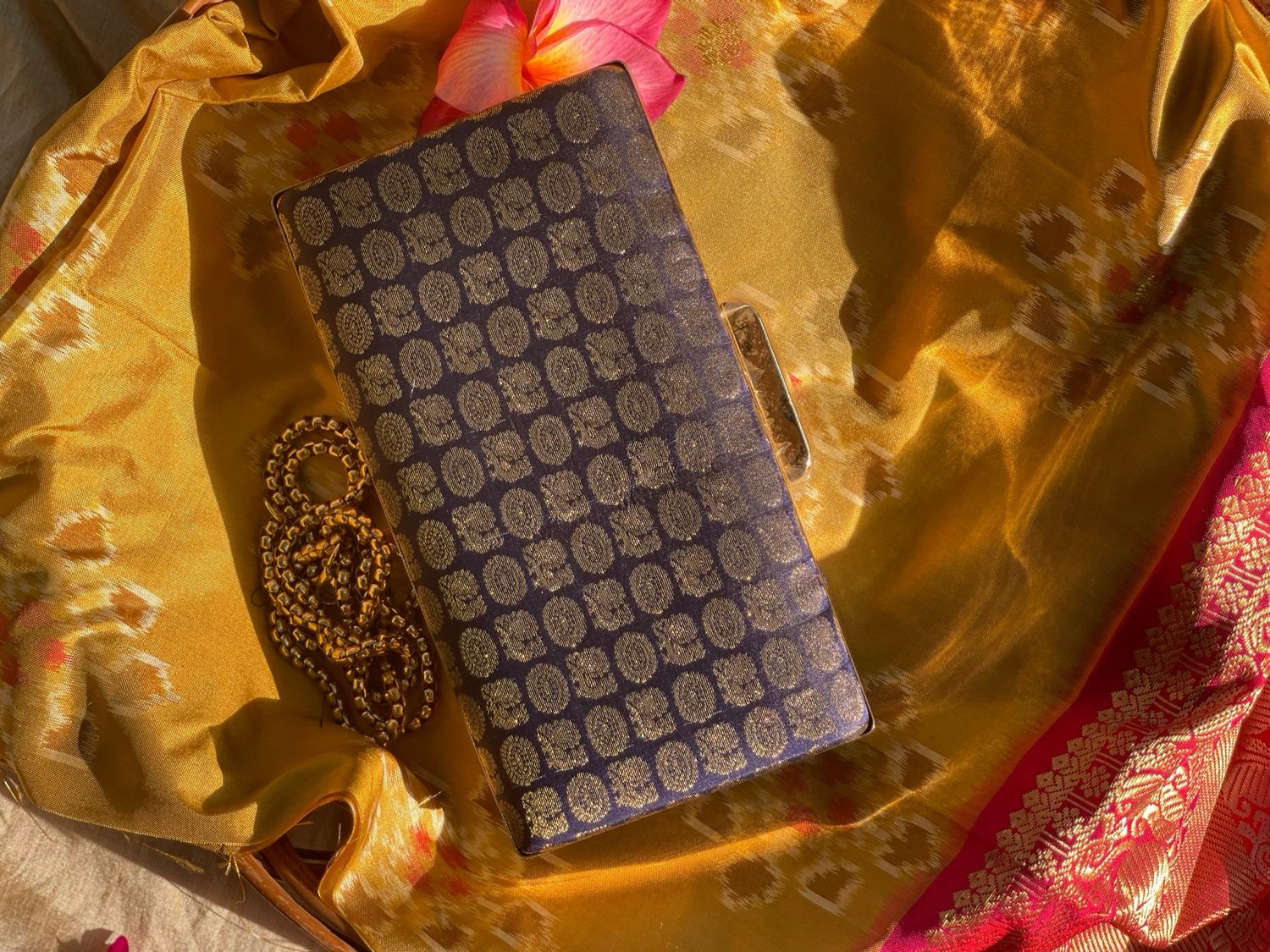 Navy Blue Mayil Chakram