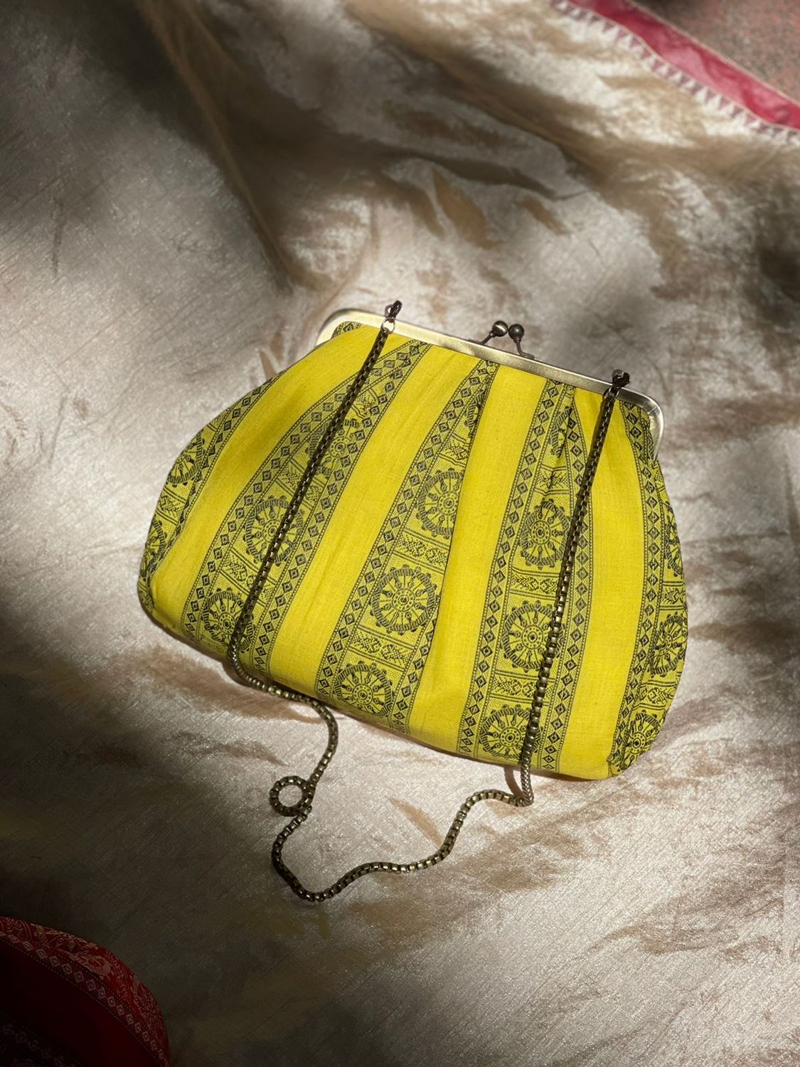Yellow Chakra Money Purse