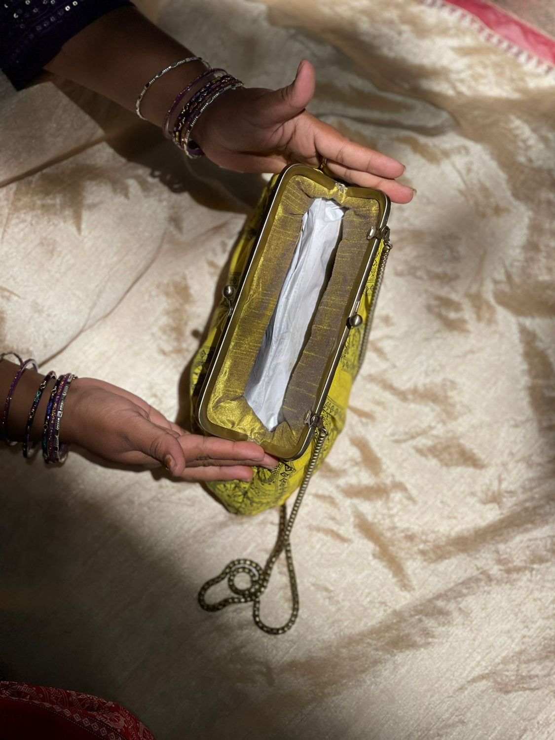 Yellow Chakra Money Purse