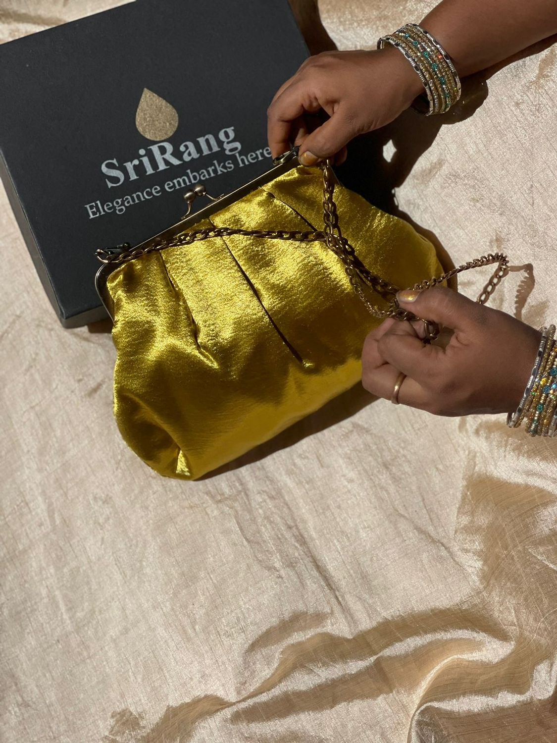 Golden Money Purse