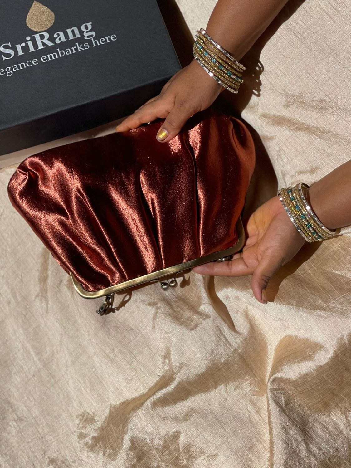 Copper Money Purse