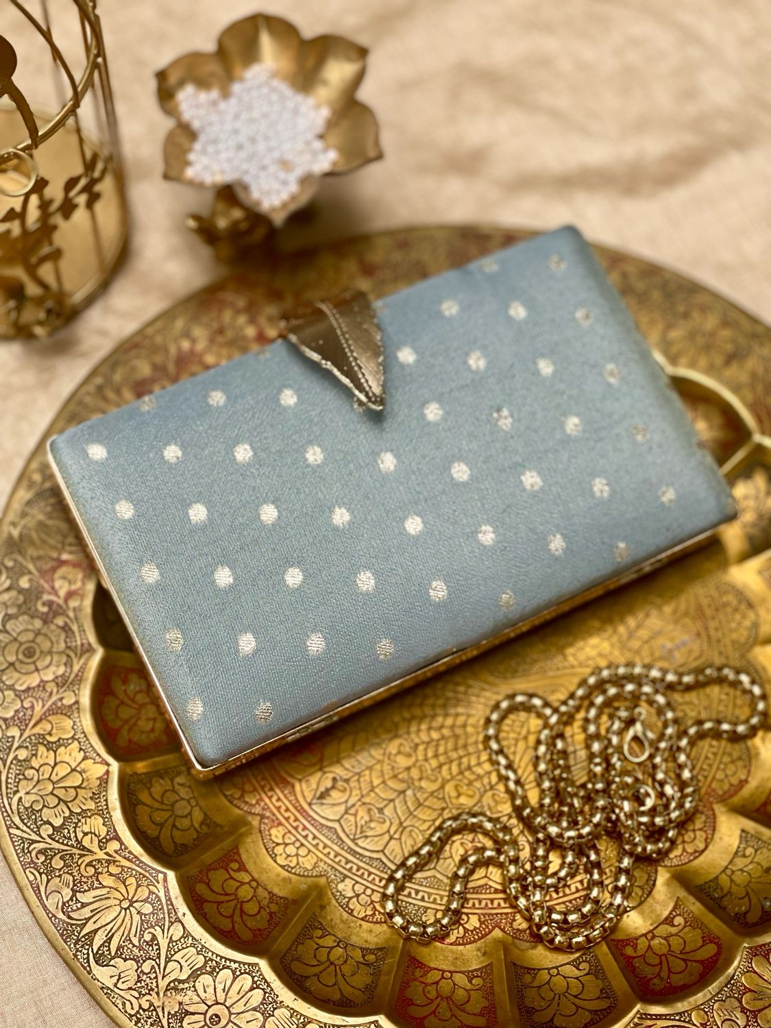 Feather Iced Blue