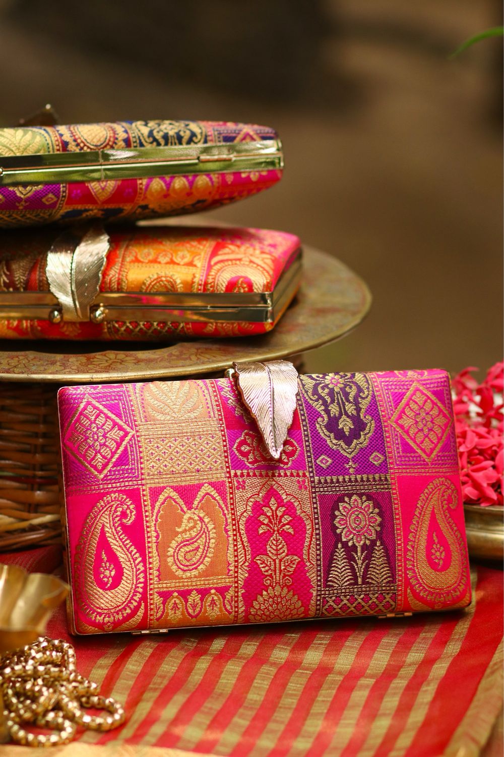 Urvashi Majanta , Hot pink And Sandal