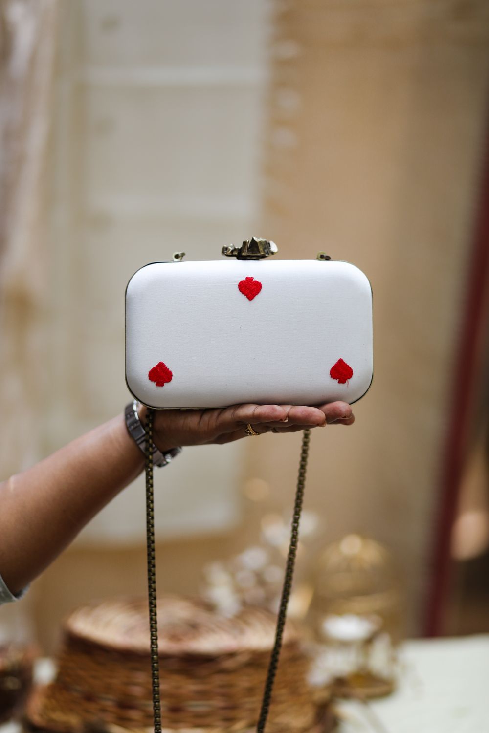 The Red Spade Card