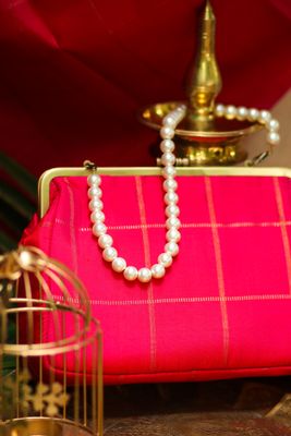 Mittai Pink Checks Big Damru