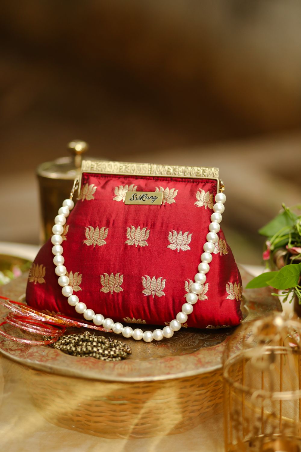 Maroon Lotus