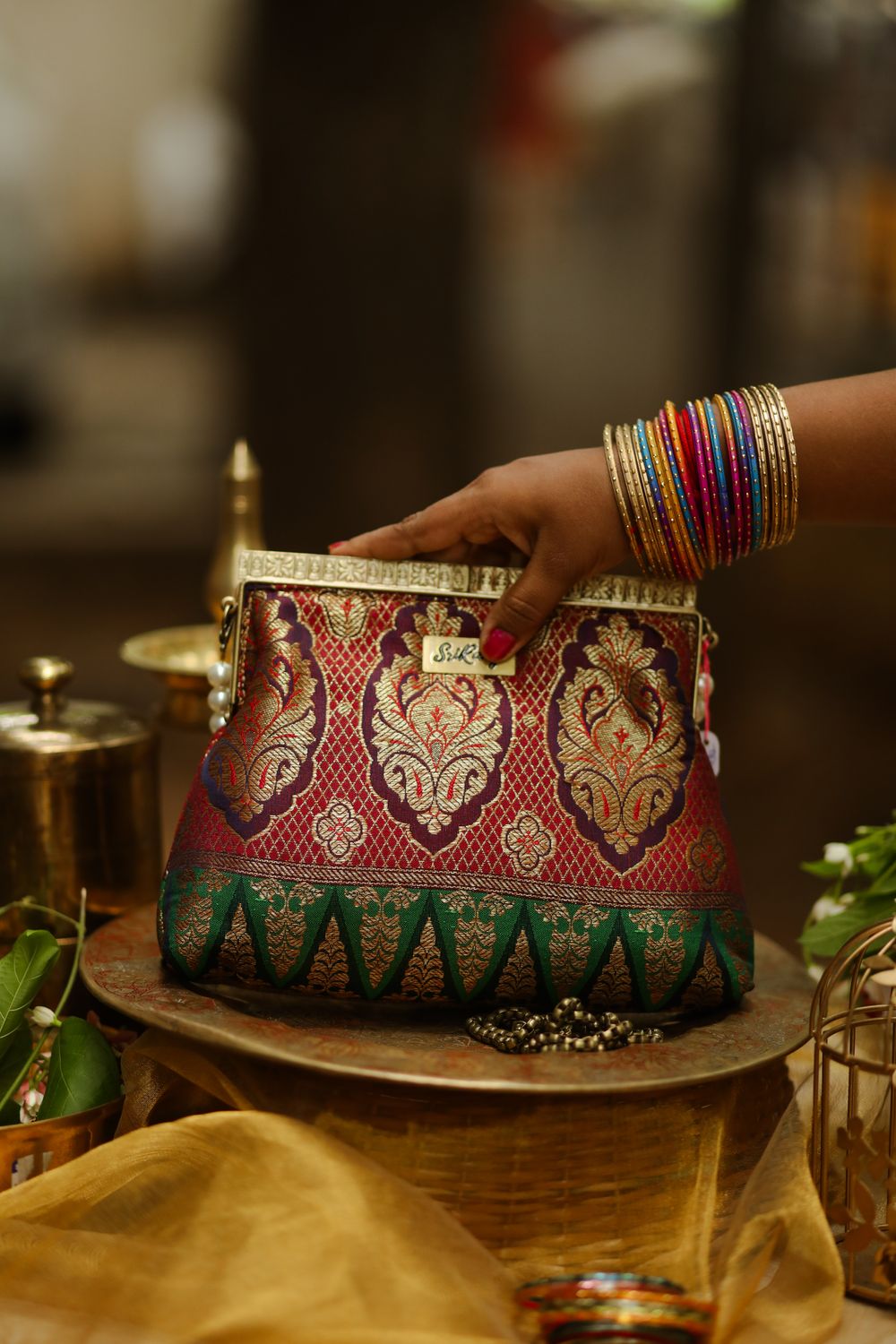 Rajasthani Mirror Work Multi color