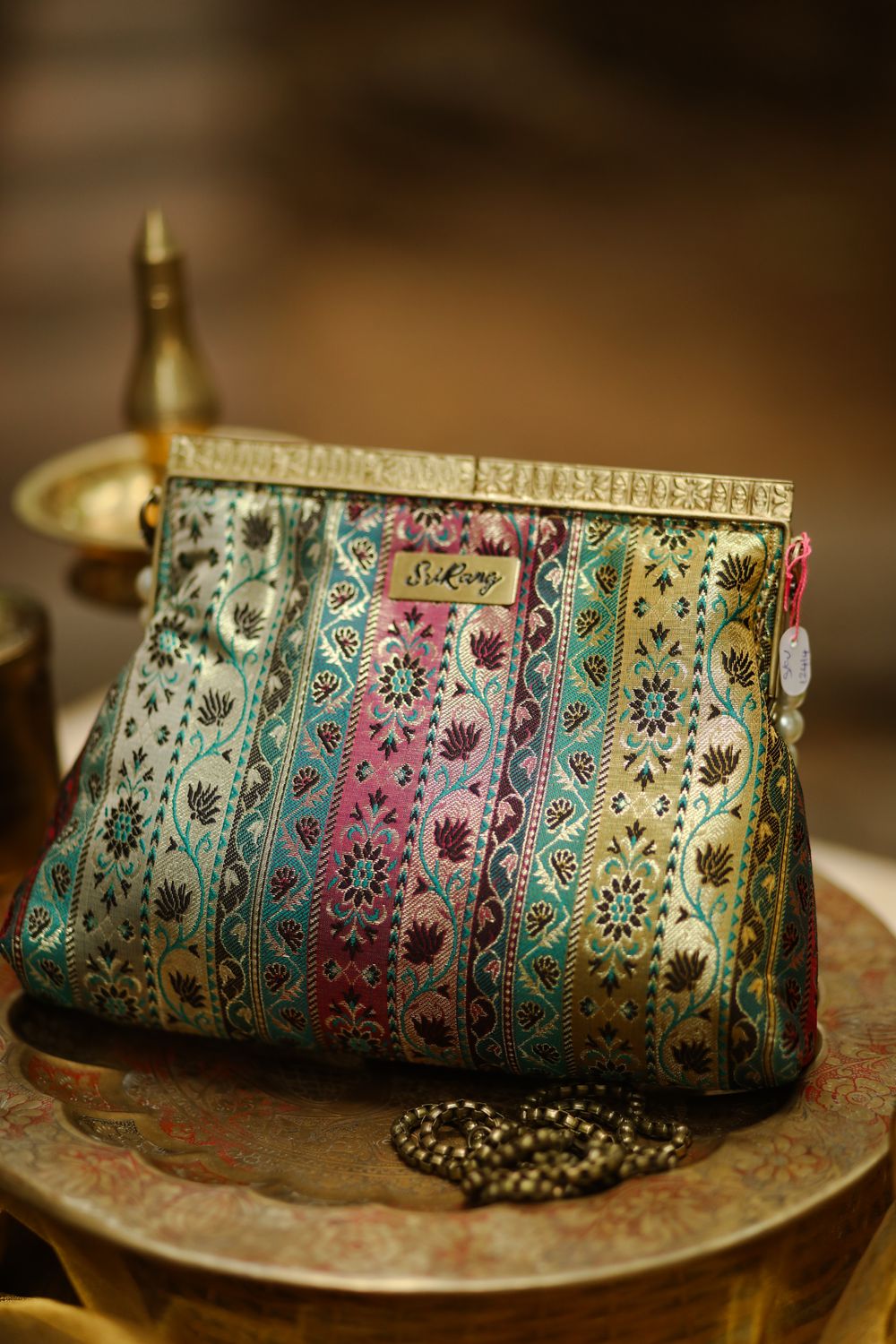 Rajasthani Mirror Work With Brocade