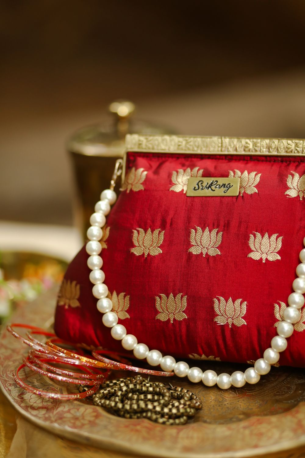 Maroon Lotus