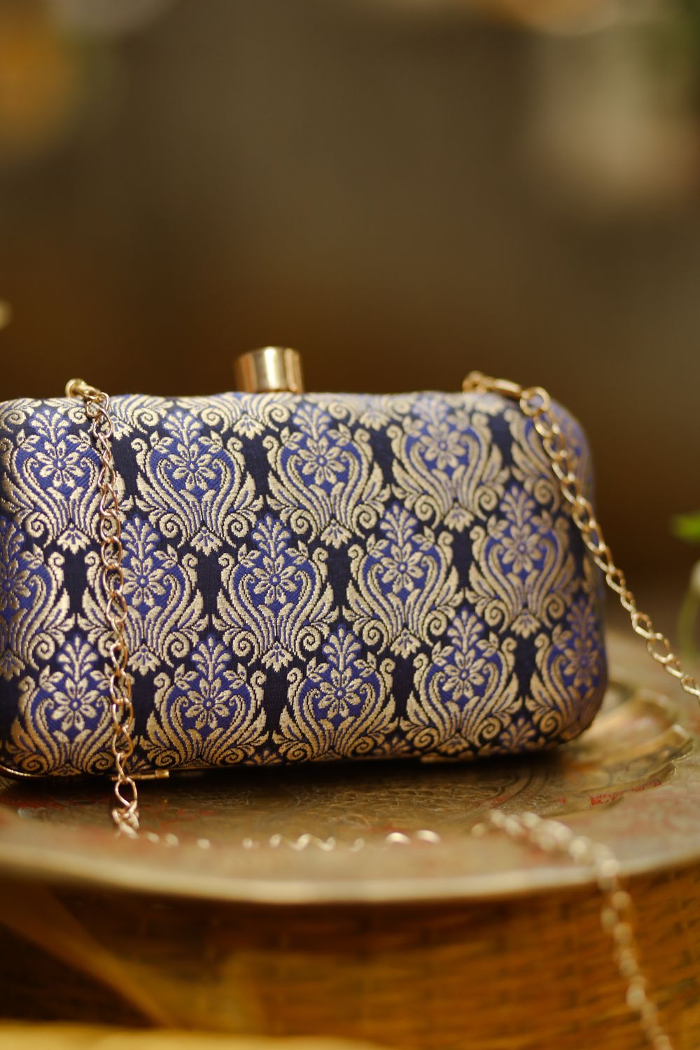 Black And Blue Banarasi