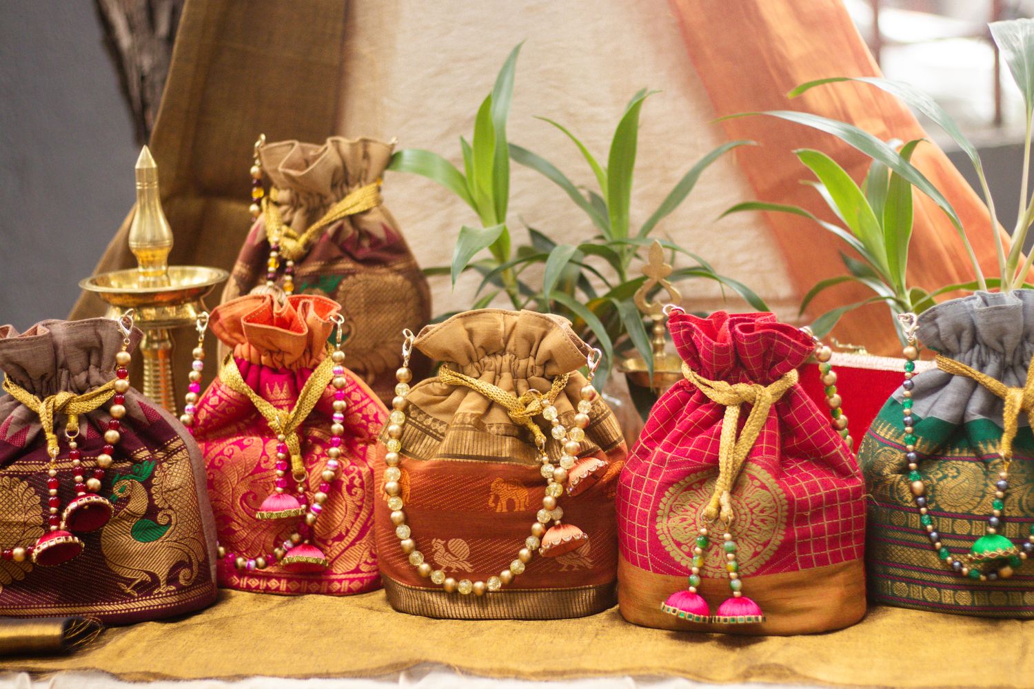 Coco And Maroon Mayil Kanchi