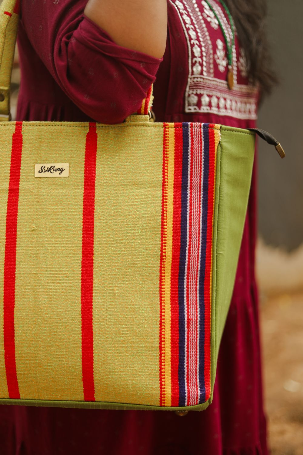 Lime Green Jamax Tote