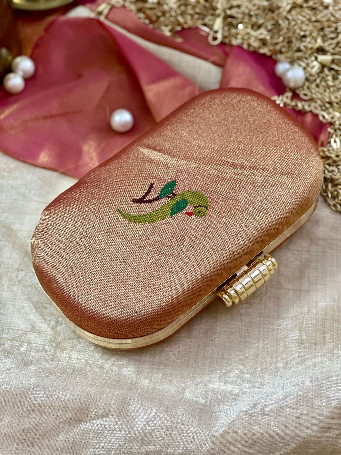 Paithani Peacock &amp; Parrot