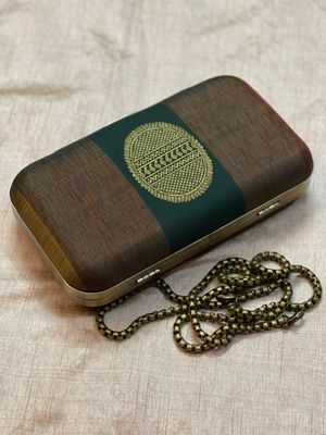 Mubbagam Brown And Bottle Green