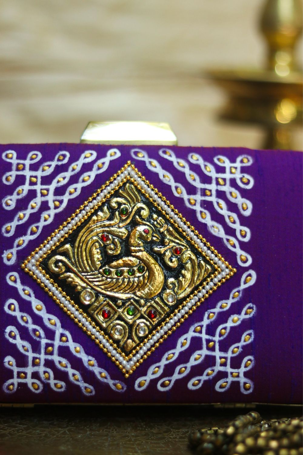 Violet Kolam
