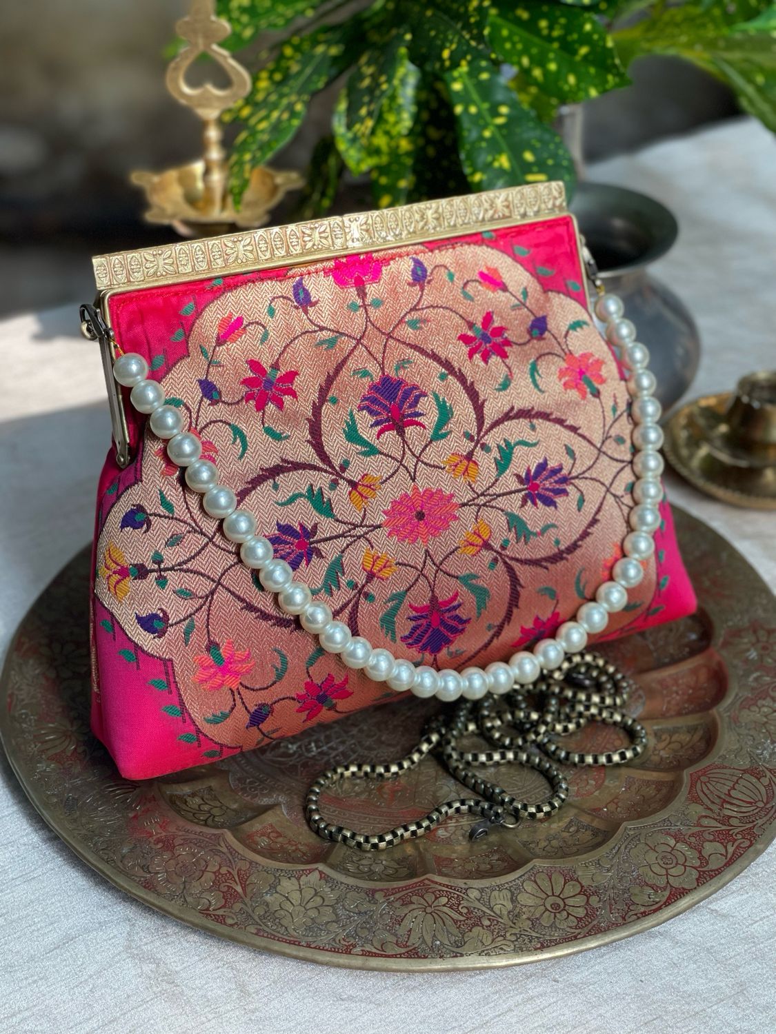 Rani Pink Multi Anakrkali