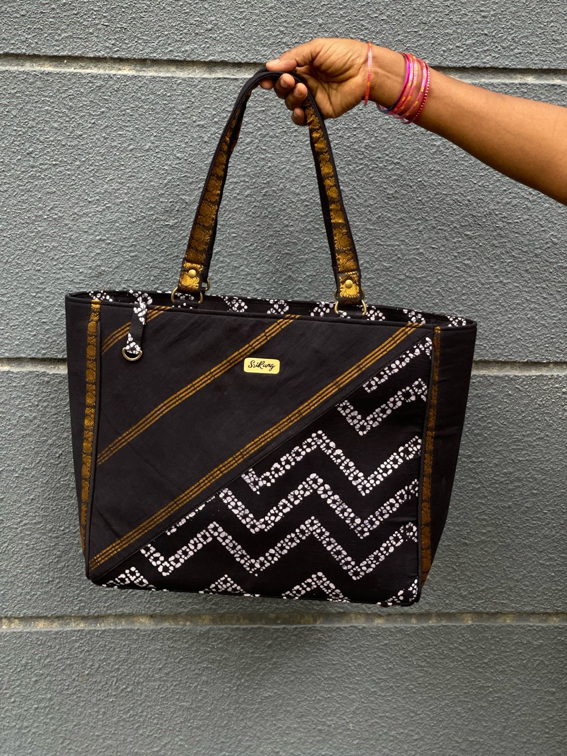 Chevron Half And Half