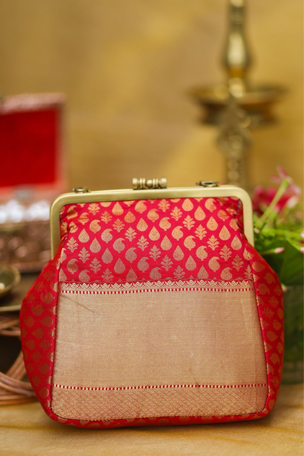 Pure Kanchi With 3 Diffrent Motif