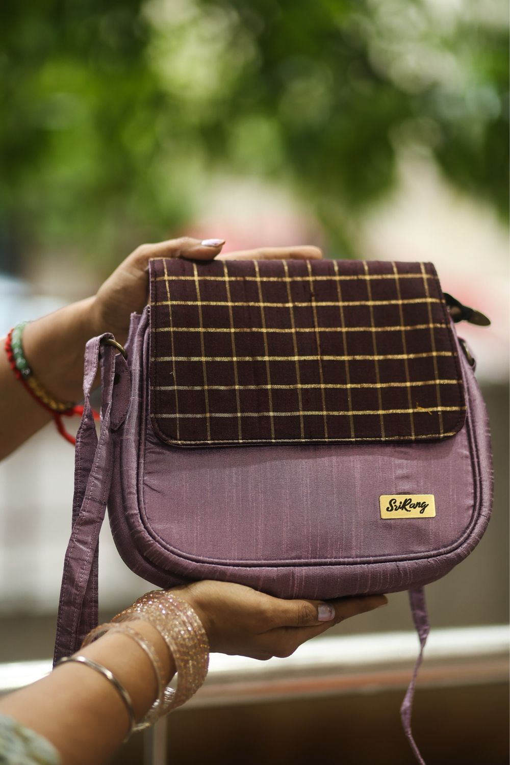 Lilac With Brown