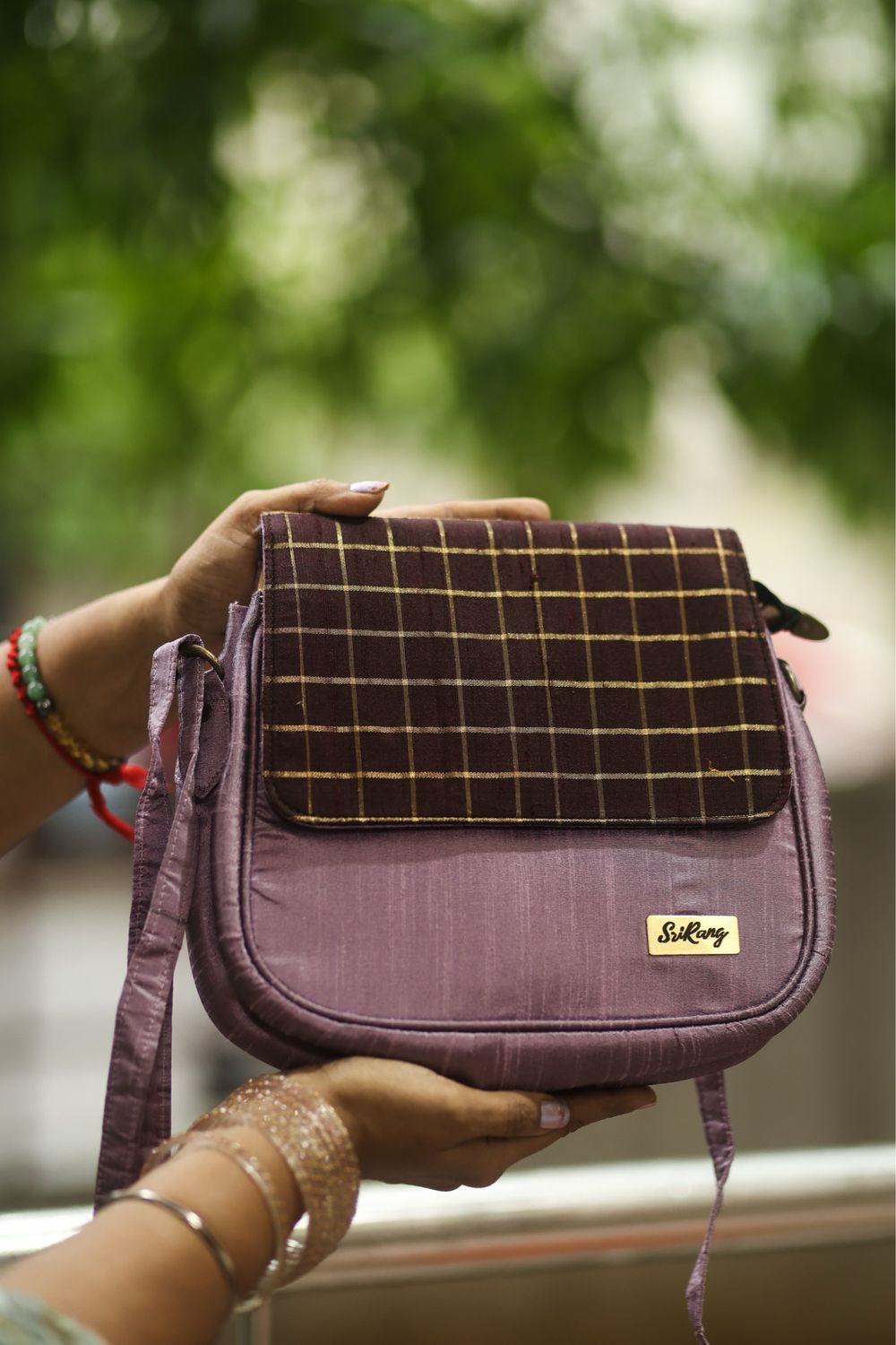 Lilac With Brown
