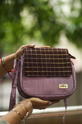 Lilac With Brown