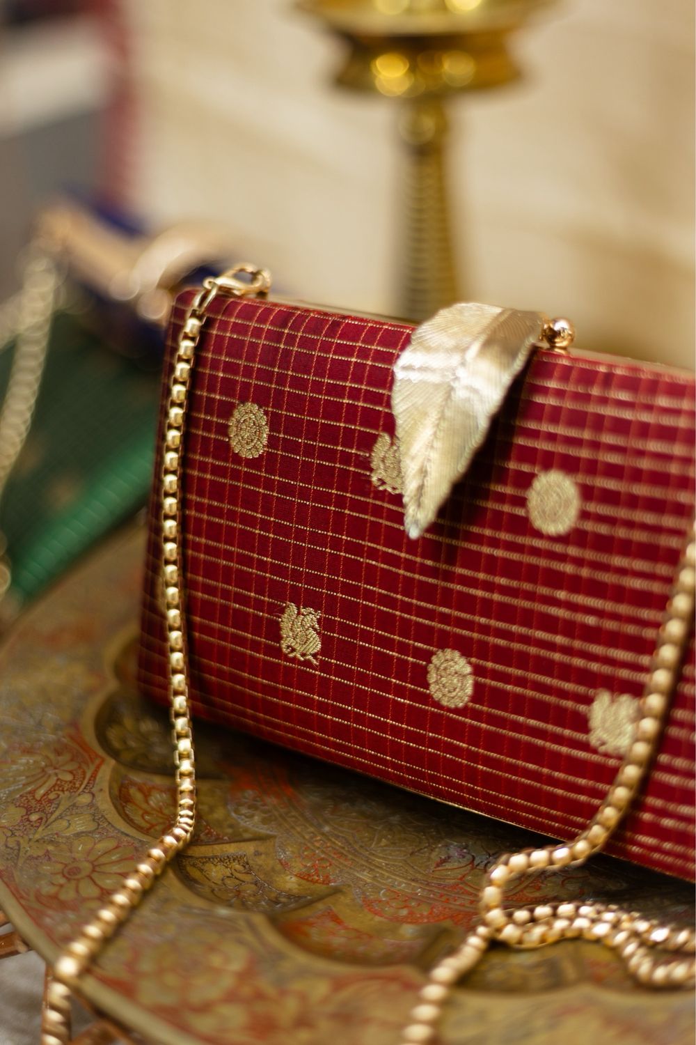 Maroon Venkagiri Mayil Annam