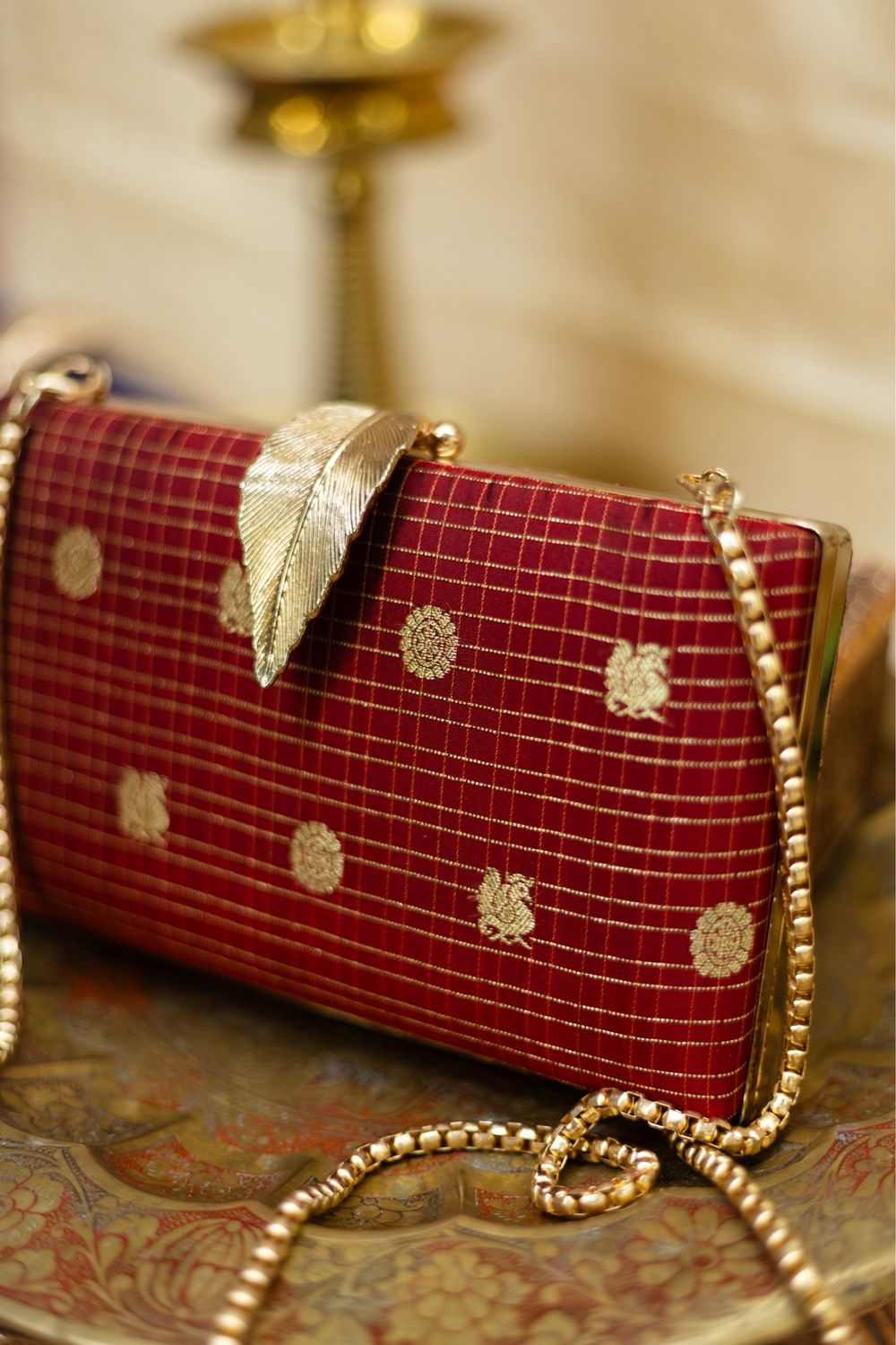 Maroon Venkagiri Mayil Annam