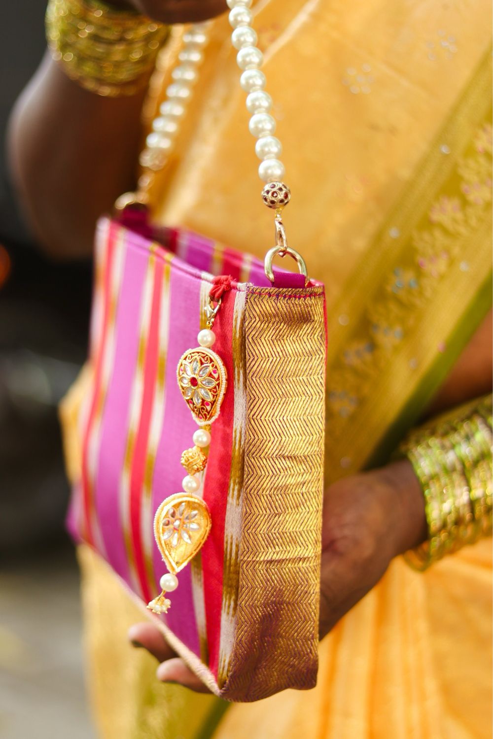 Majestic Panner Rose Handbag
