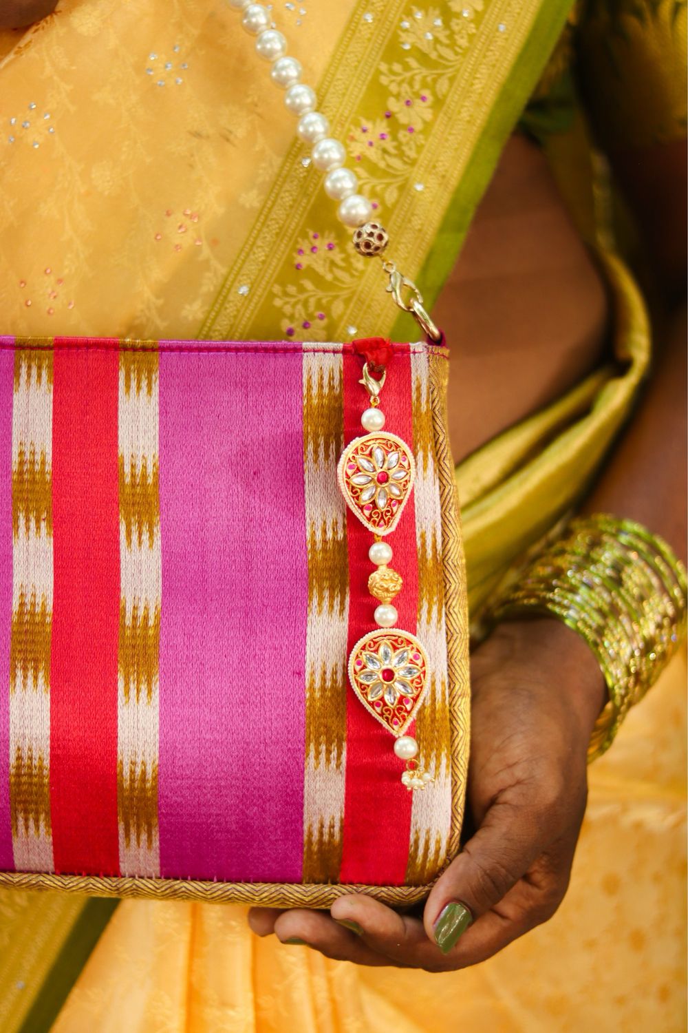 Majestic Panner Rose Handbag
