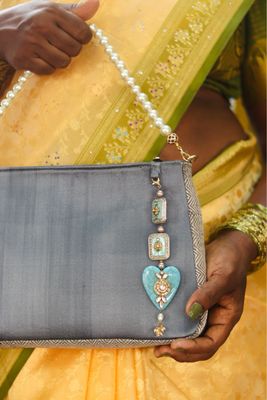 Grey Kutni Handbag