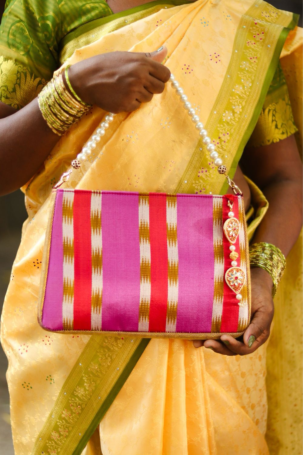 Majestic Panner Rose Handbag