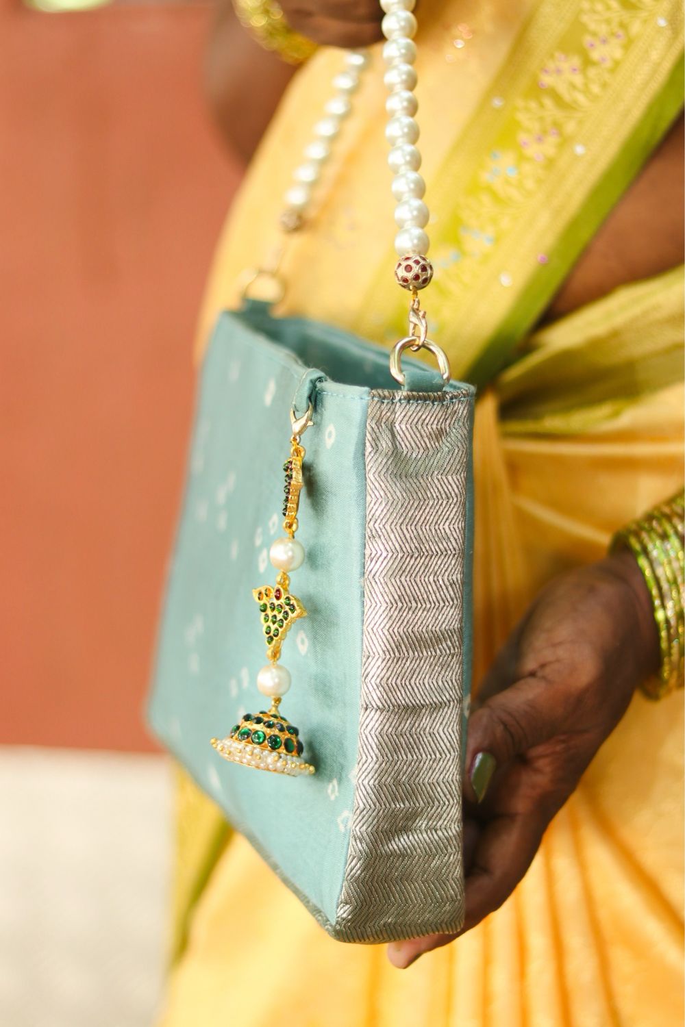 Mint Green Bandhini