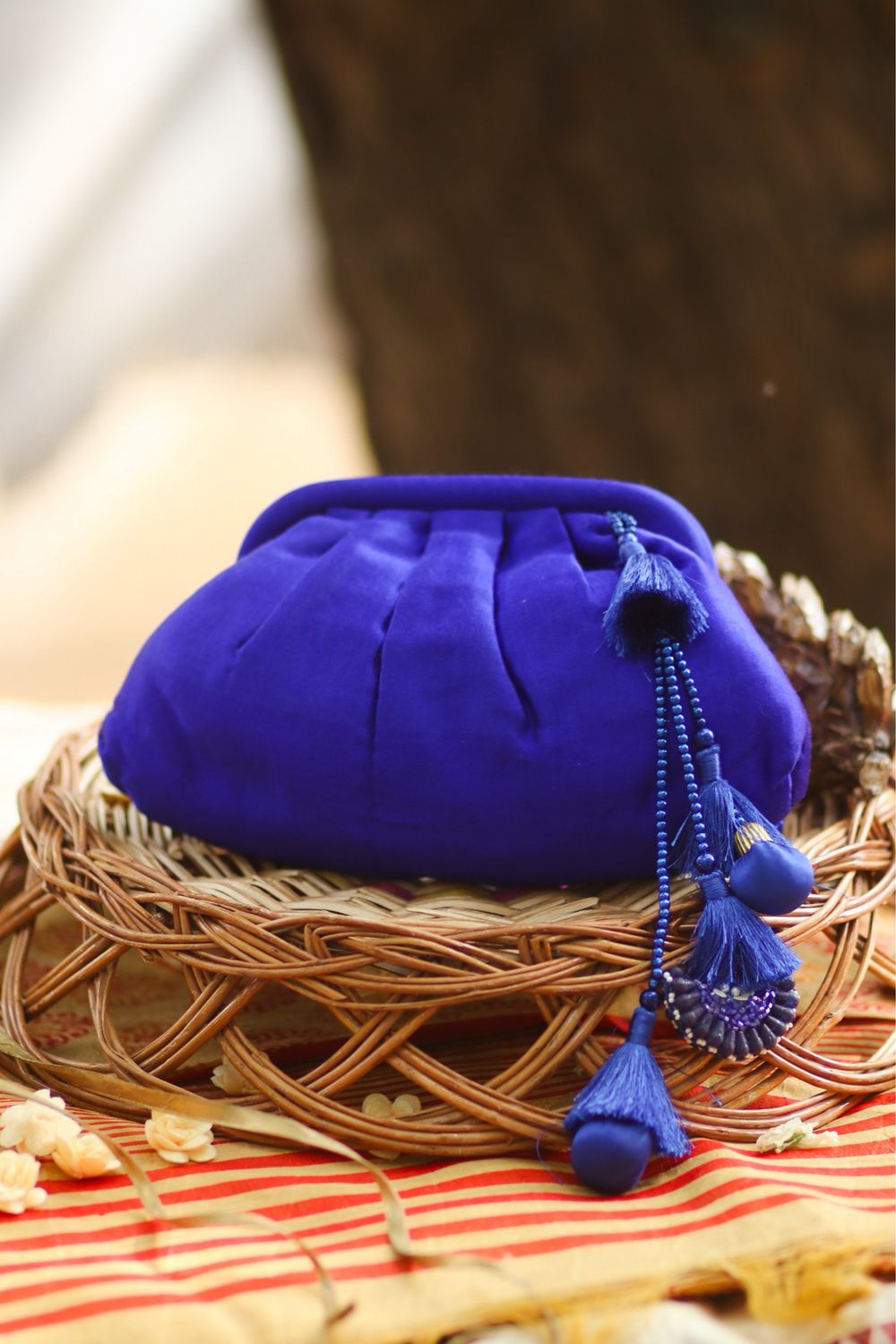 Royal Blue Satchel