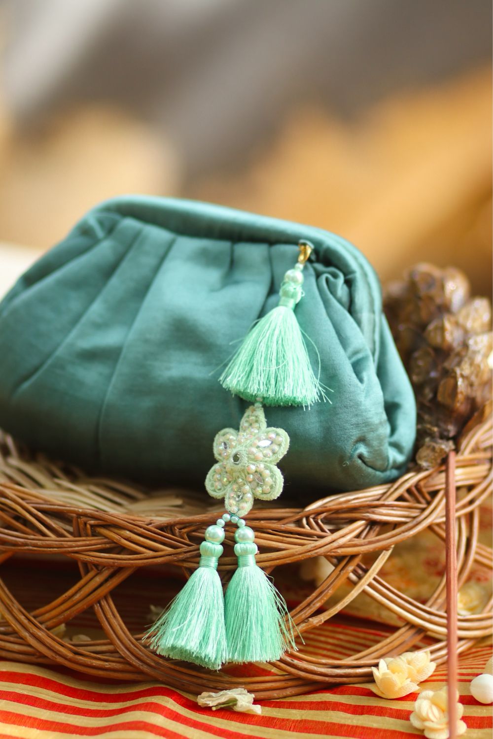 Sage Green Satchel