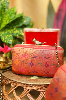 Meenakari Inspired Kanchivaram
