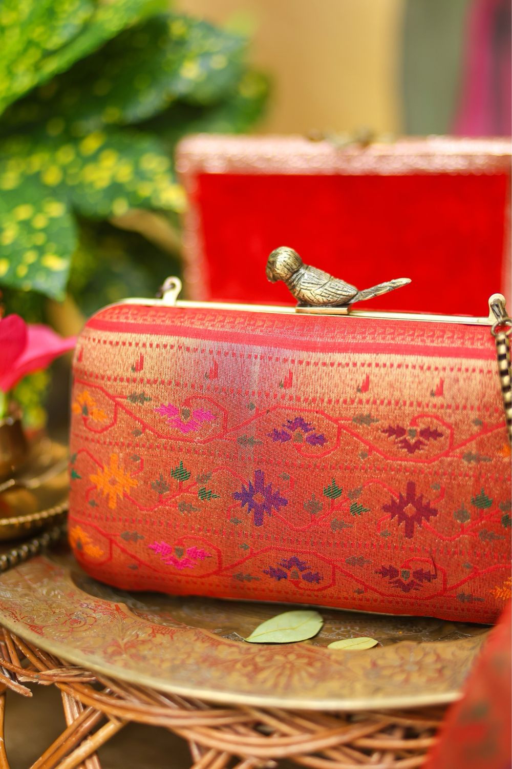 Meenakari Inspired Kanchivaram