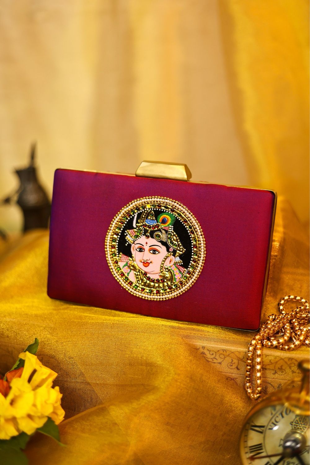 Burgundy Krishna