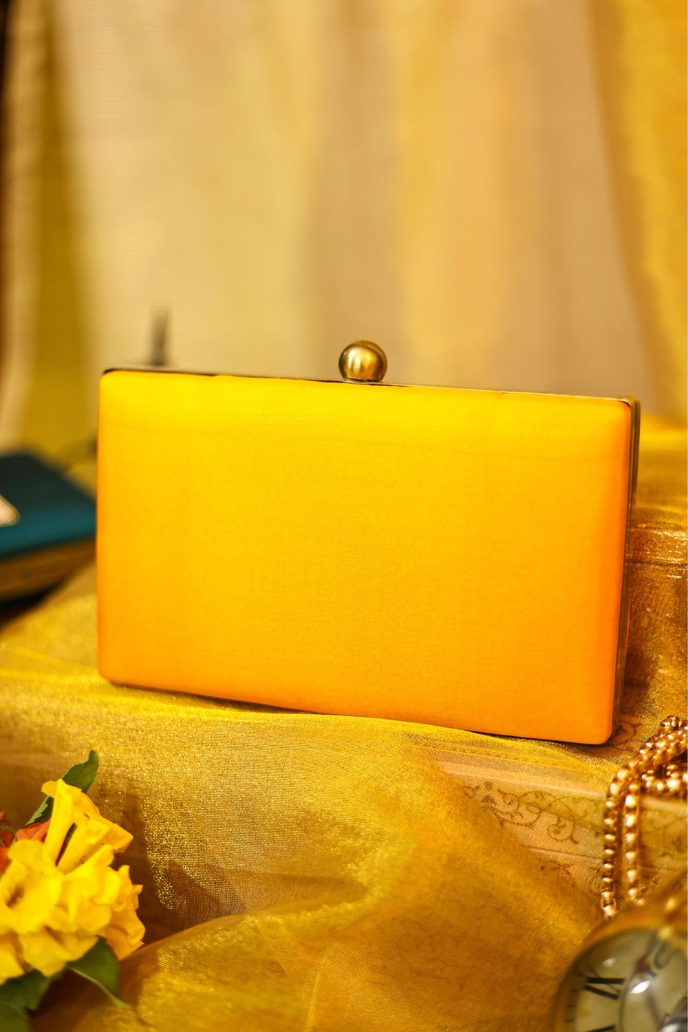 Golden Yellow Hamsa
