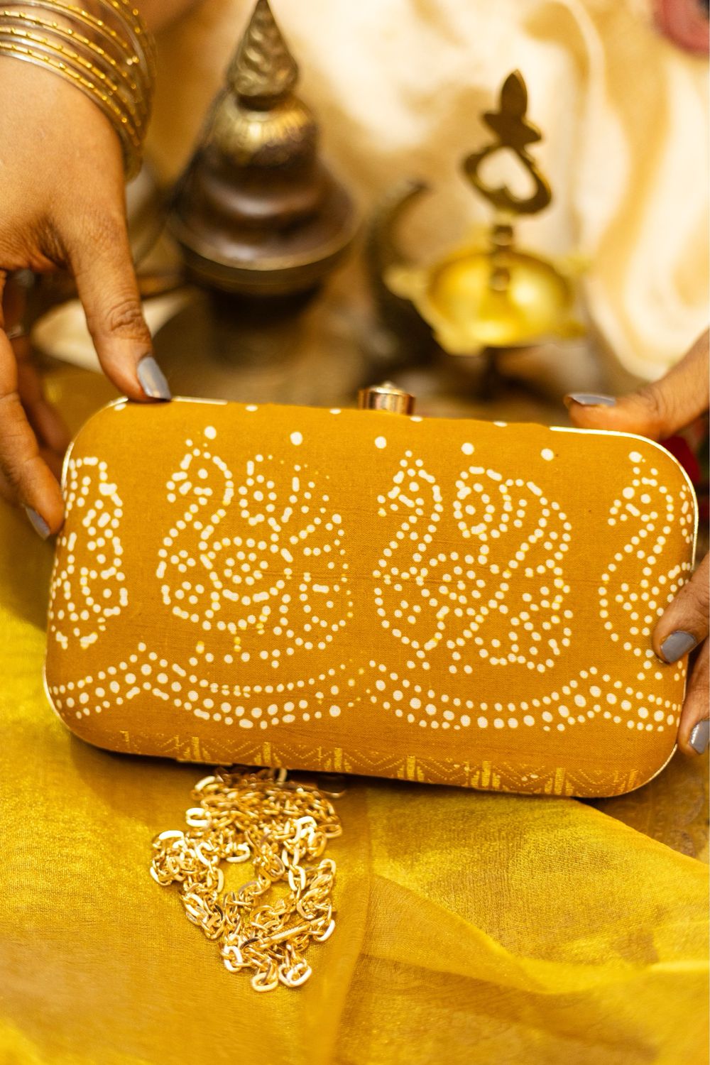 Casual Sungudi Mustard